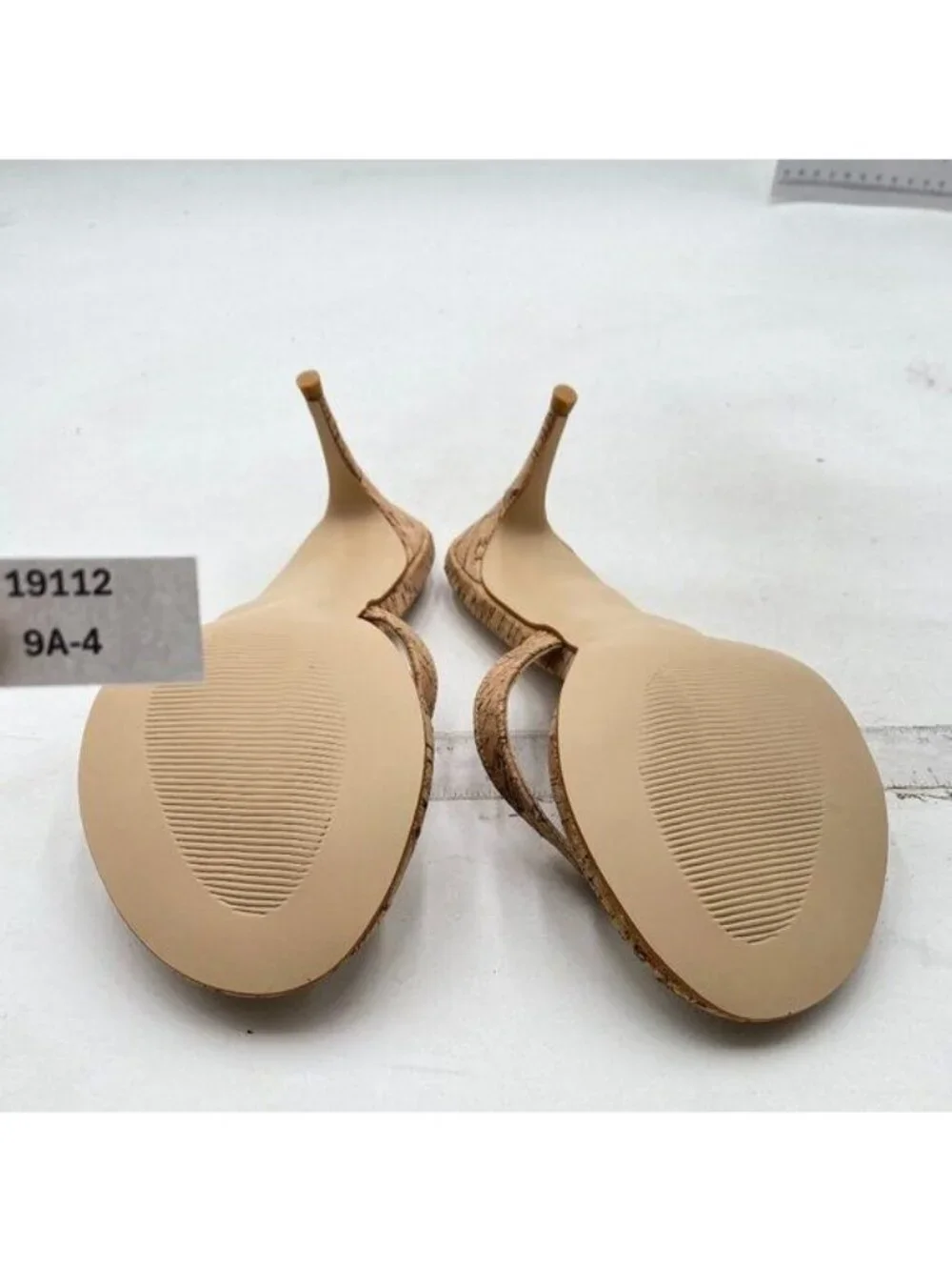 Pazzion Womens Fashion Flip Flops Open Toe Low Heels Thong Sandals Natural Cork